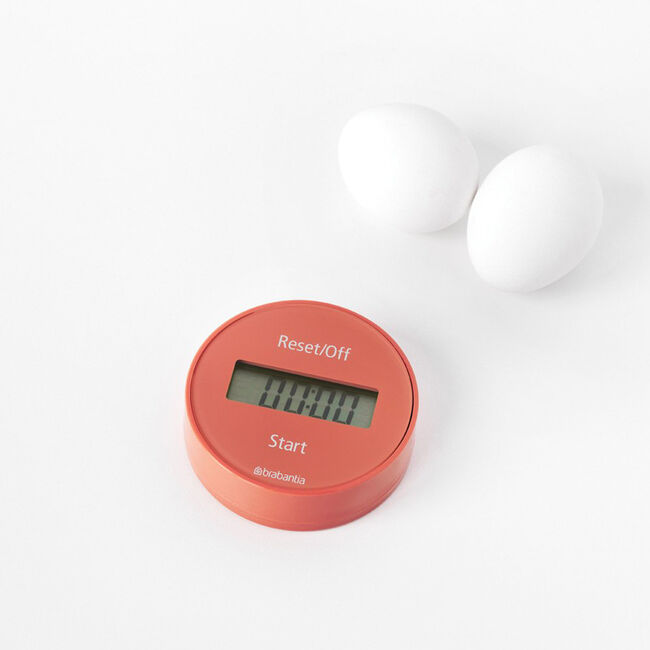 Brabantia Magnetic Kitchen Timer - Terracotta