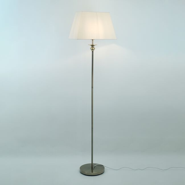 Alexandra Floor Lamp Antique Brass