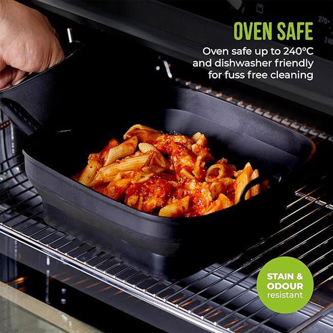 Tower Square Foldable Air Fryer Trays - 2 Pack