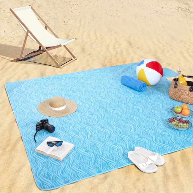 Extra-Large Picnic Blanket - Waves