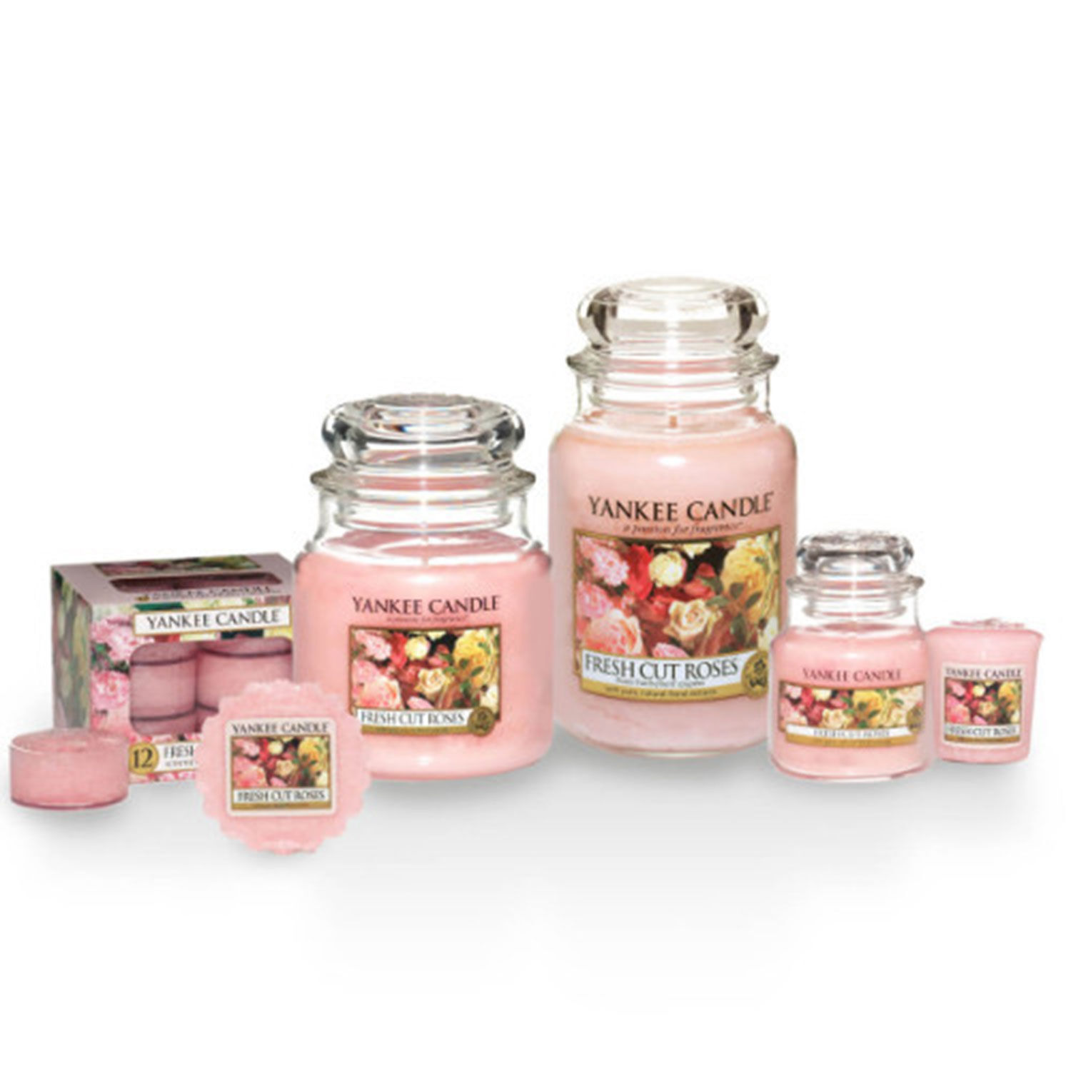 Yankee Candle Fresh Cut Roses Candle Jar - Home Store + More