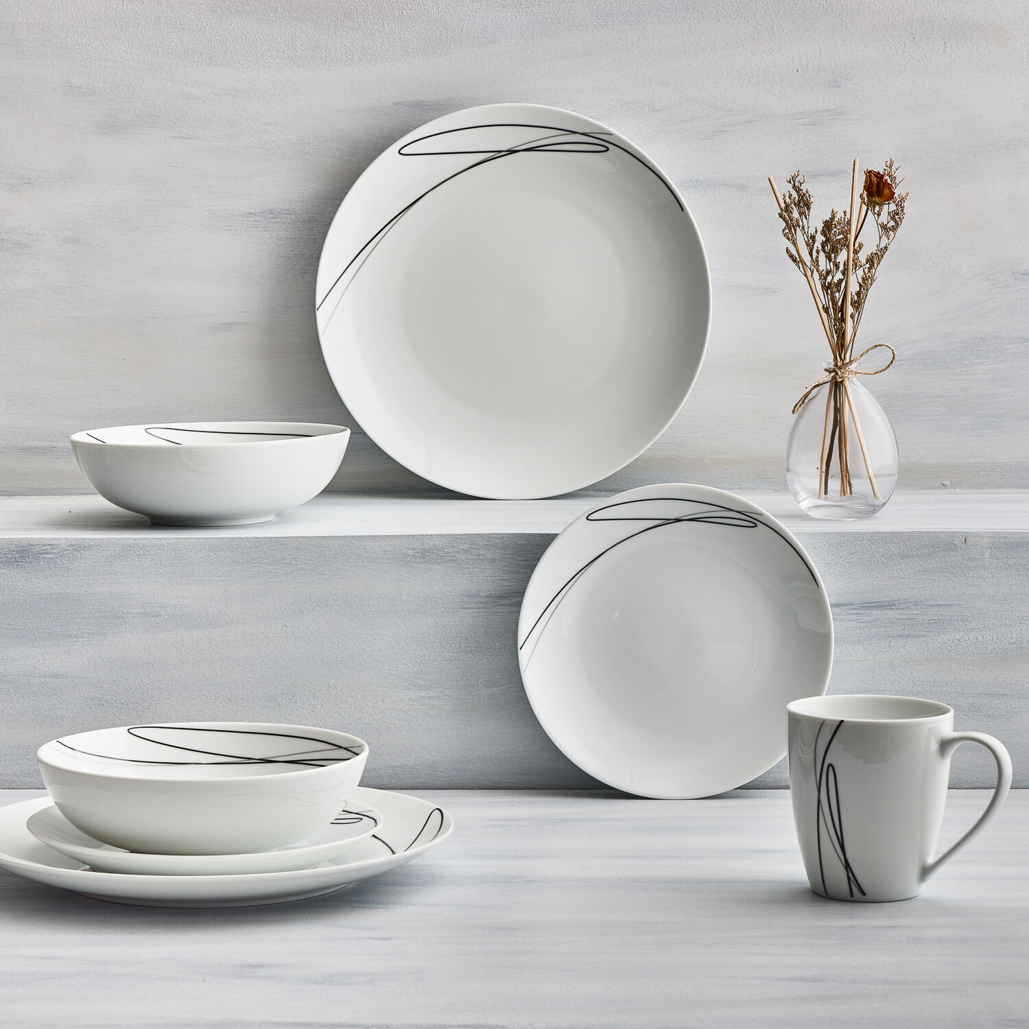 Signature dinnerware on sale