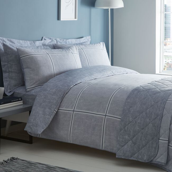 SINGLE DUVET COVER Lugh Chambray