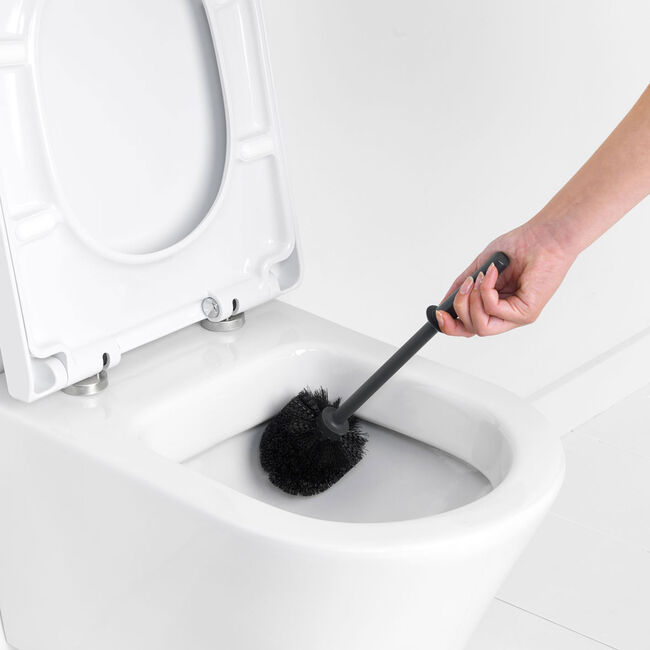 Brabantia Toilet Brush & Holder - Platinum