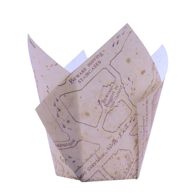 Harry Potter Marauders Map 24 Tulip Muffin Cases