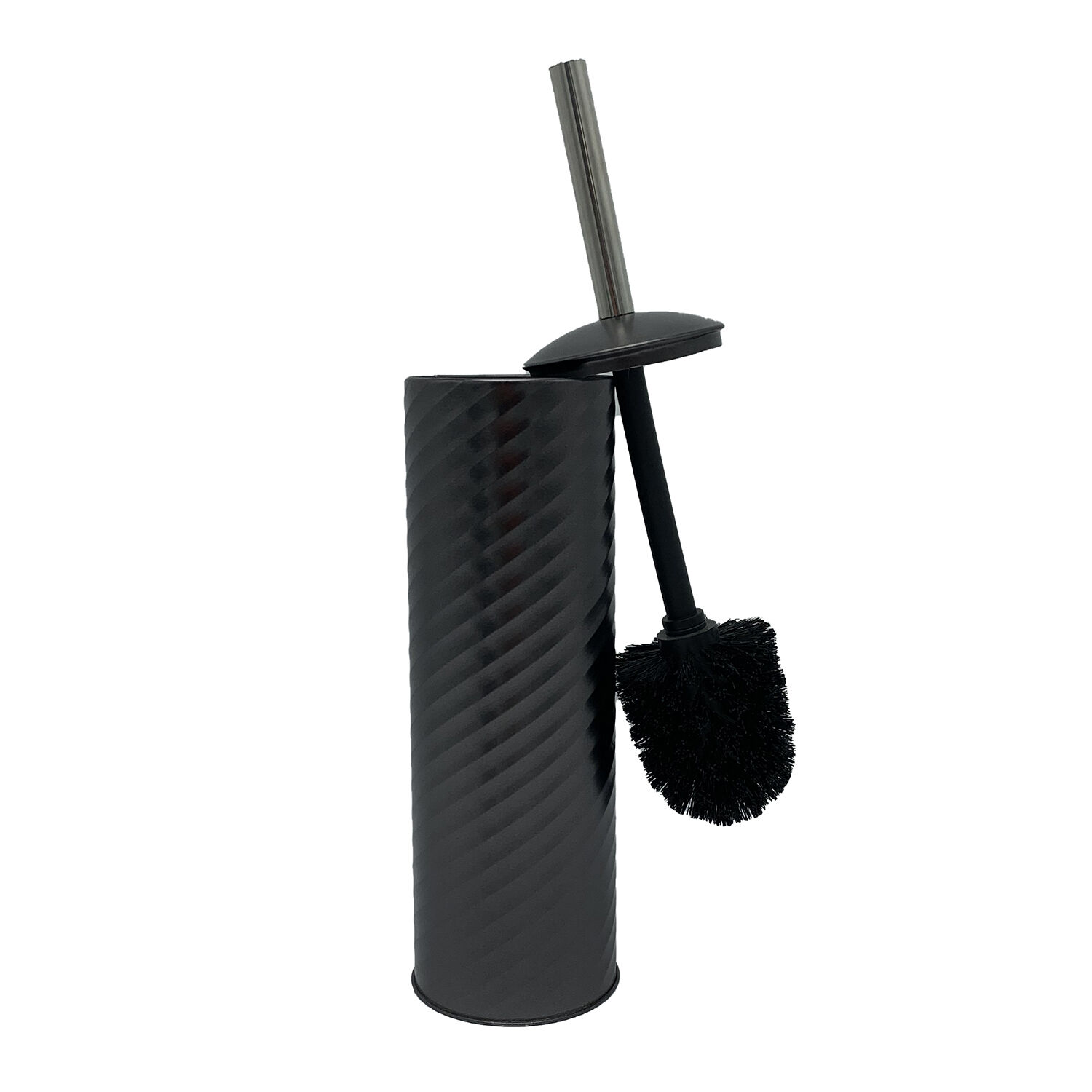 Spiral Embossed Toilet Brush Charcoal Home Store More