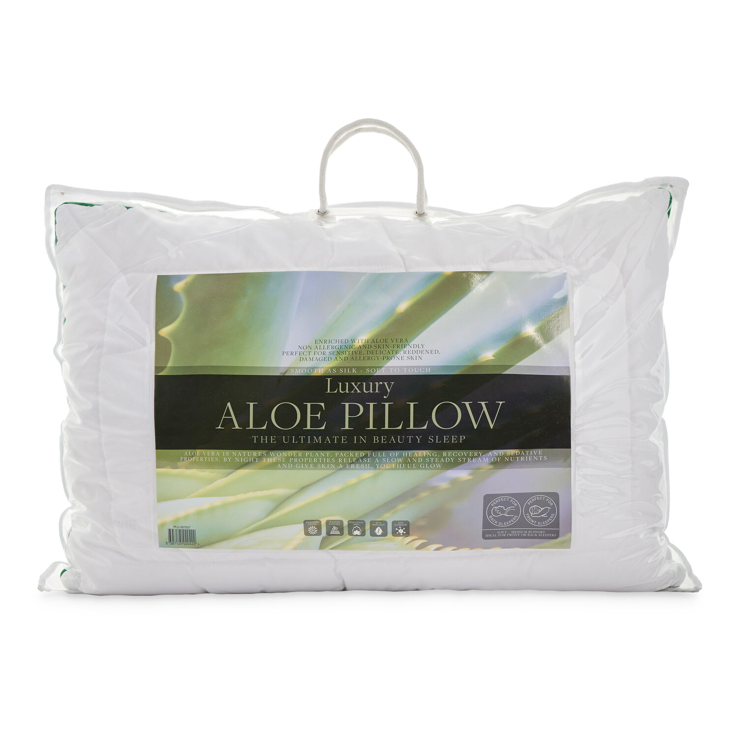 Aloe vera bamboo pillow king size best sale