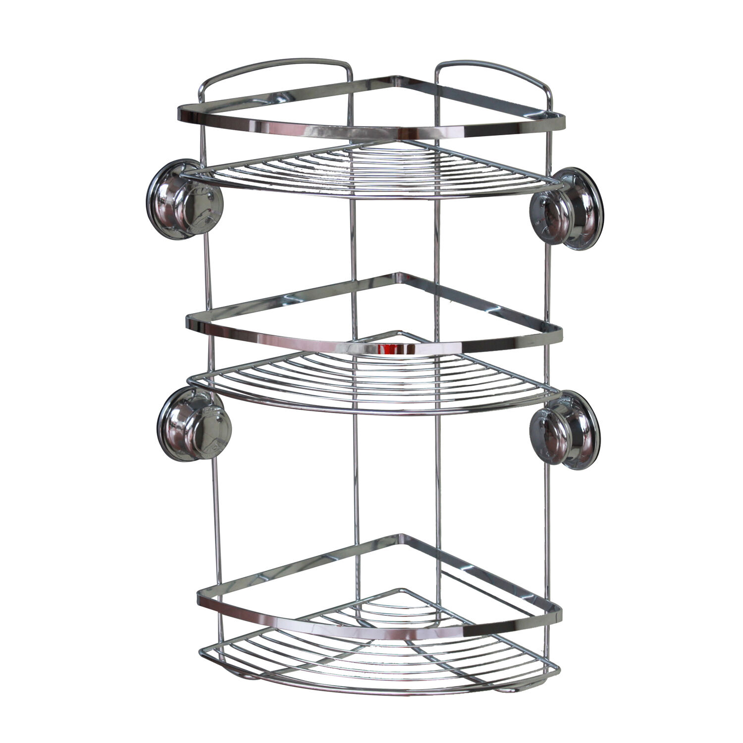 Suction shop shower caddy