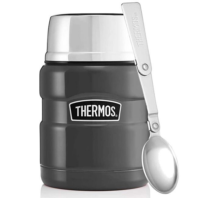 Thermos SK3000 Series Stainless Steel Food Jar 470mL With Spoon - 4 Co