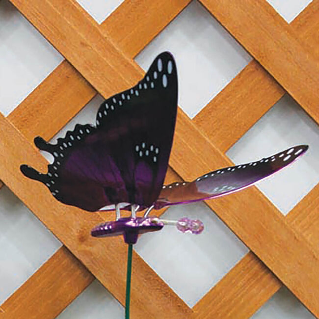 Metallic Butterfly Garden Stake