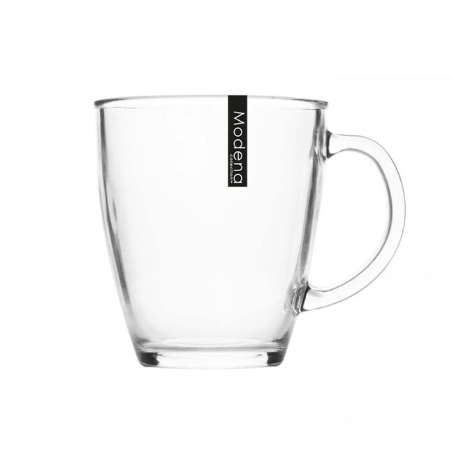 Plain Clear Glass Mug