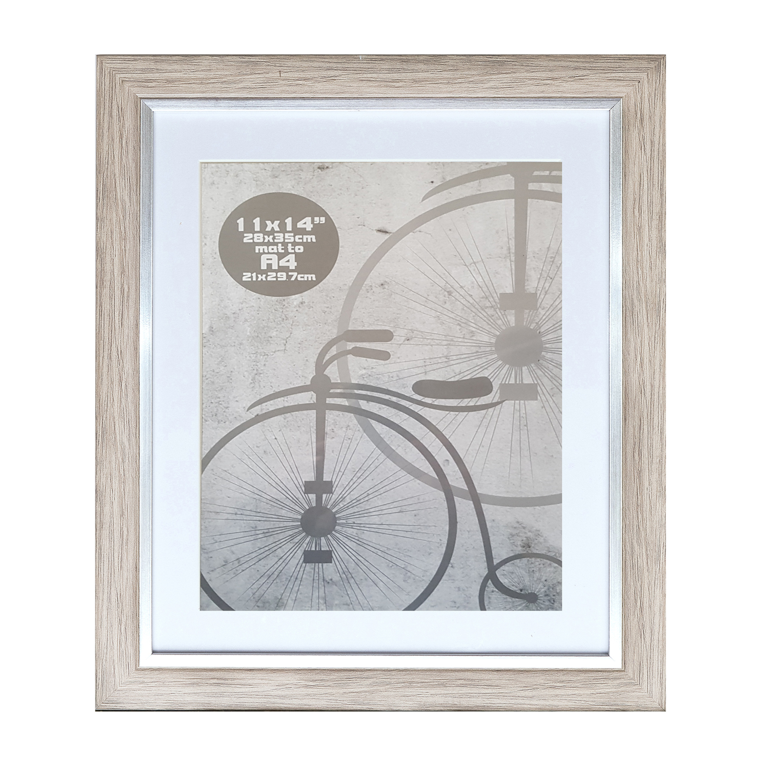 A4 Silver Grey Photo Frame - Home Store + More