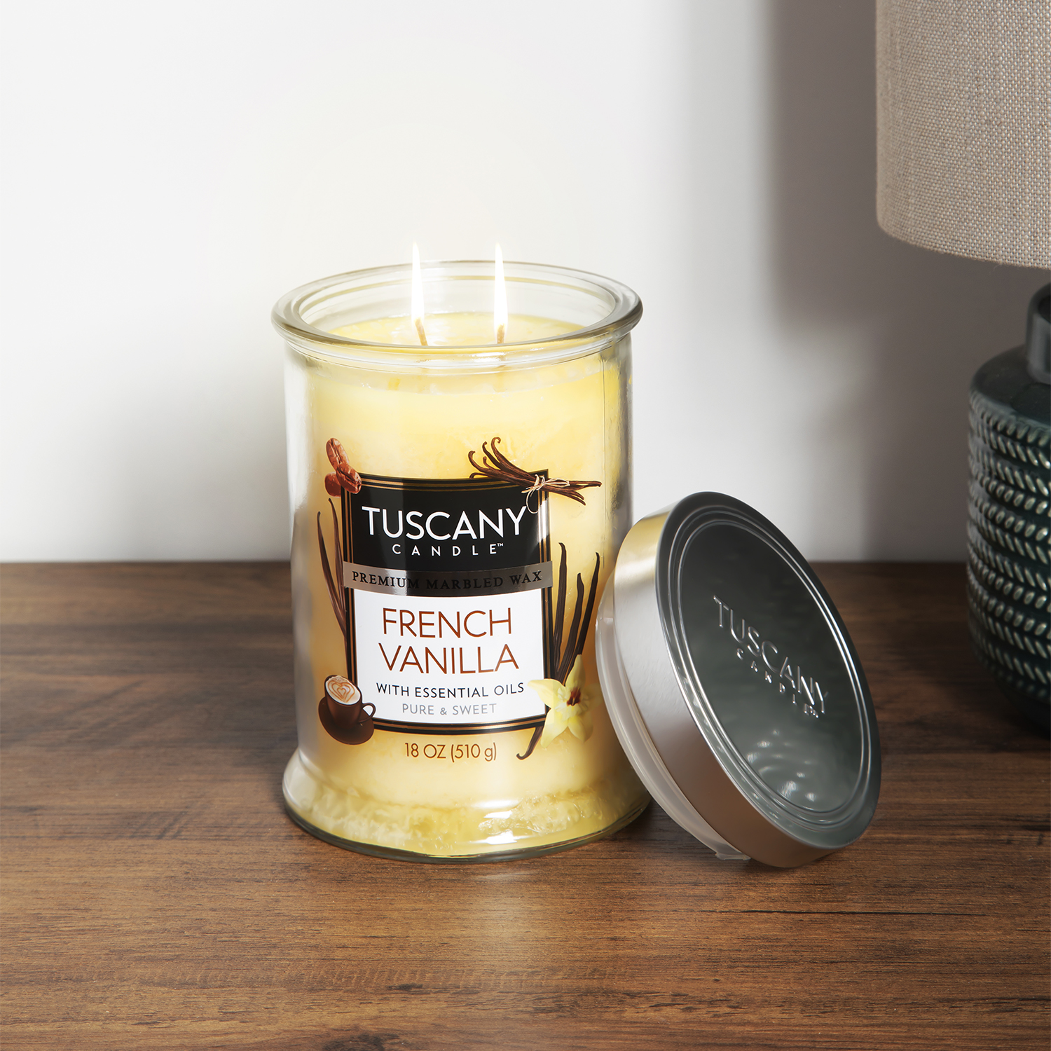 Tuscany 18oz Candle French Vanilla Home Store + More